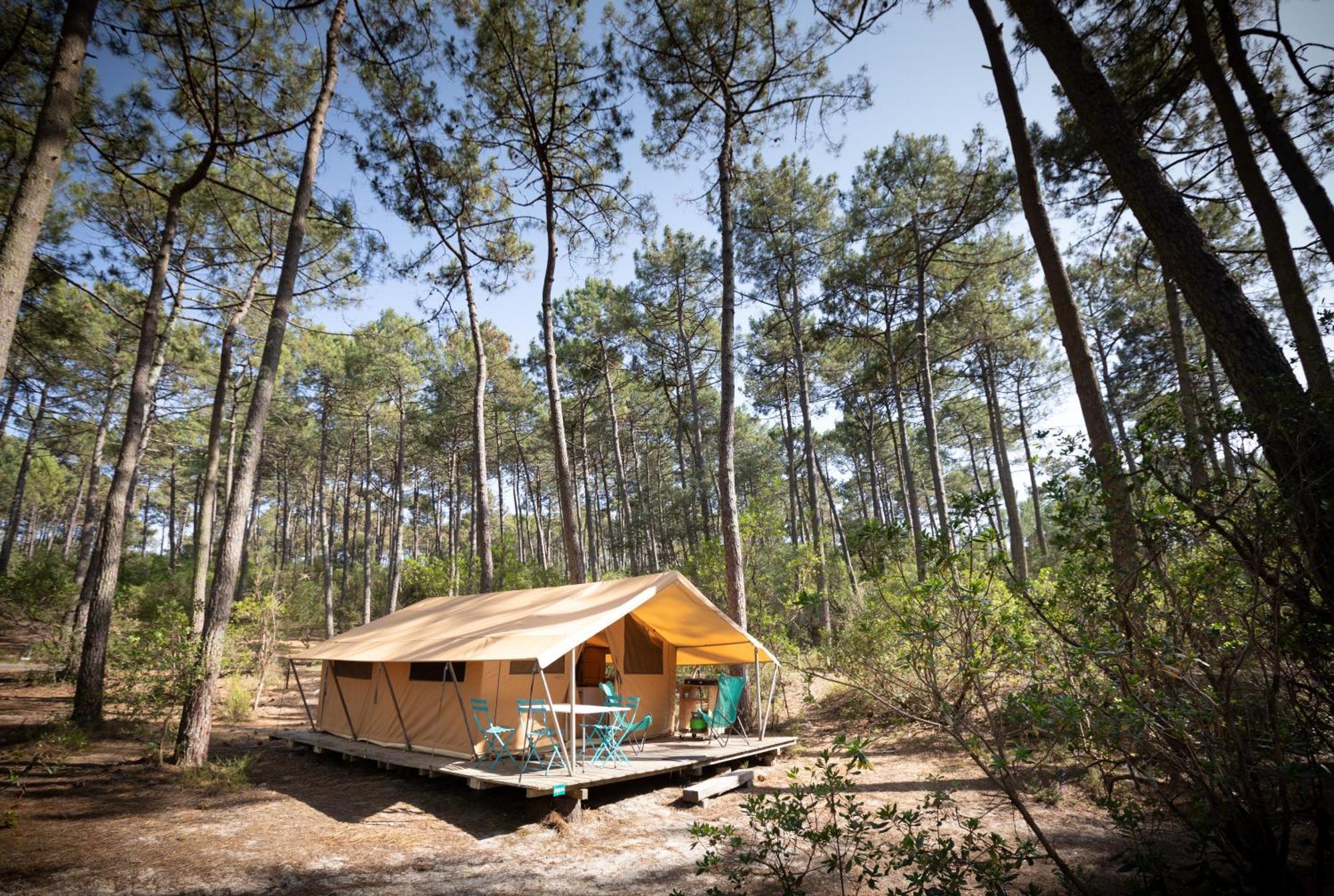 Huttopia Lac De Карканс Екстериор снимка
